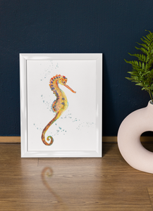 Sea Horse Print NEW! Ocean art print