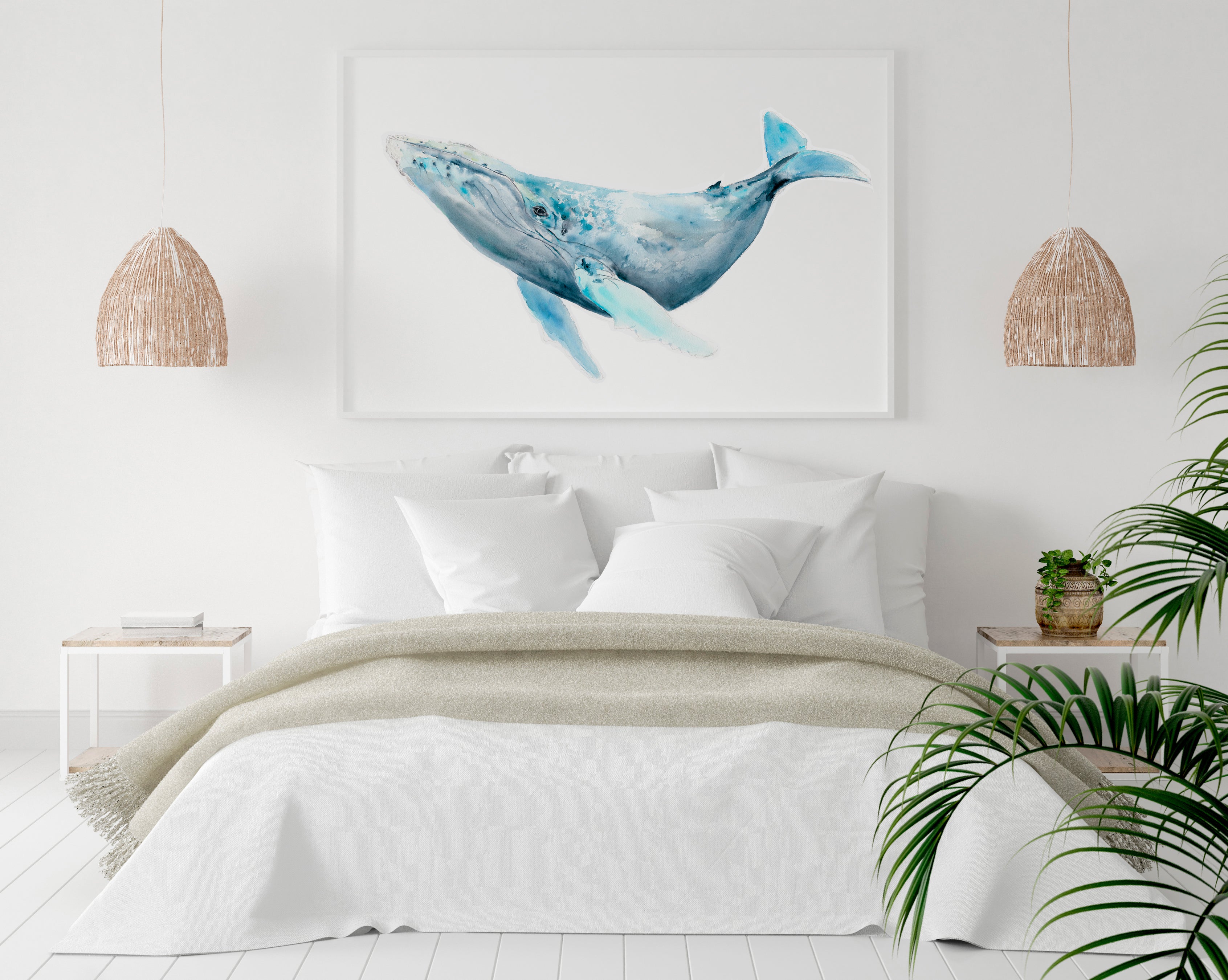 Humpback Whale Art print